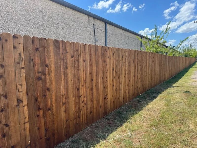 Cedar Privacy Fence in Heath